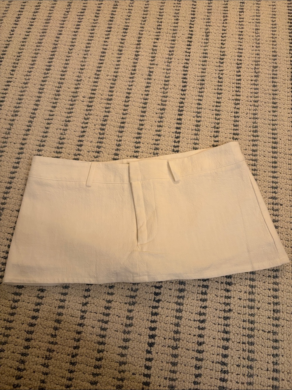 Lioness Cream Mini Skort with Clean Front
